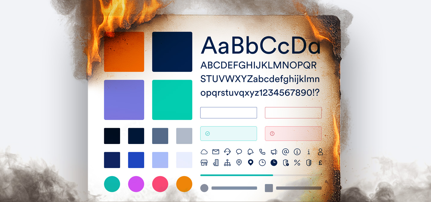 A design system on fire